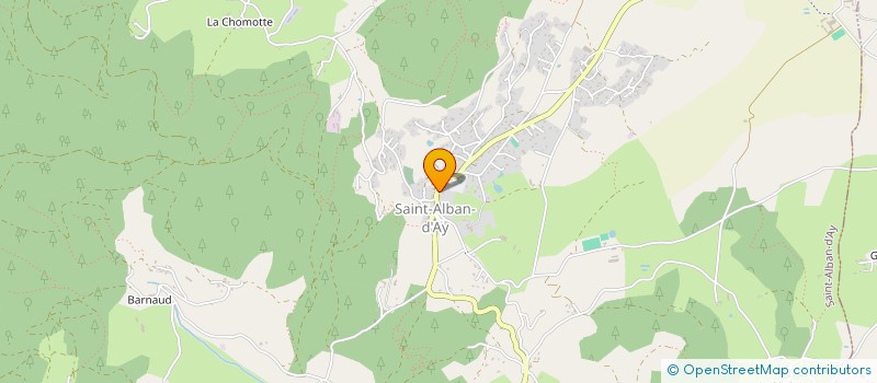 localisation de l'entreprise MONSIEUR JOEL SAPET  SAINT-ALBAN-D'AY