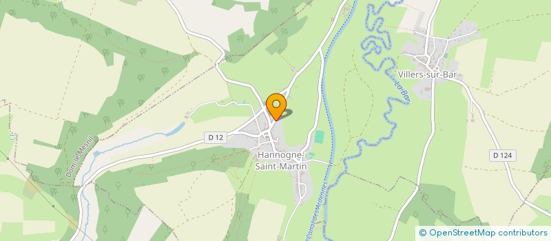 localisation de l'entreprise MONSIEUR JOEL SAVALOIS  HANNOGNE-SAINT-MARTIN