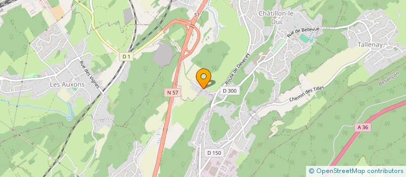 localisation de l'entreprise MONSIEUR JOEL SAXER  CHATILLON-LE-DUC