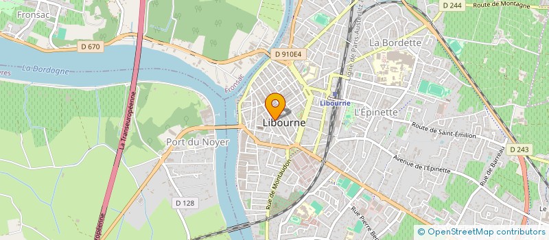 localisation de l'entreprise MONSIEUR JOEL SCHINAZI-LARCHE  LIBOURNE