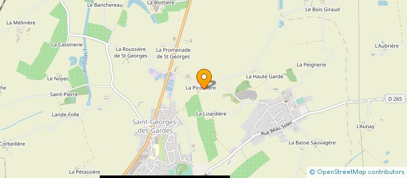 localisation de l'entreprise MONSIEUR JOEL SECHET  CHEMILLE-EN-ANJOU