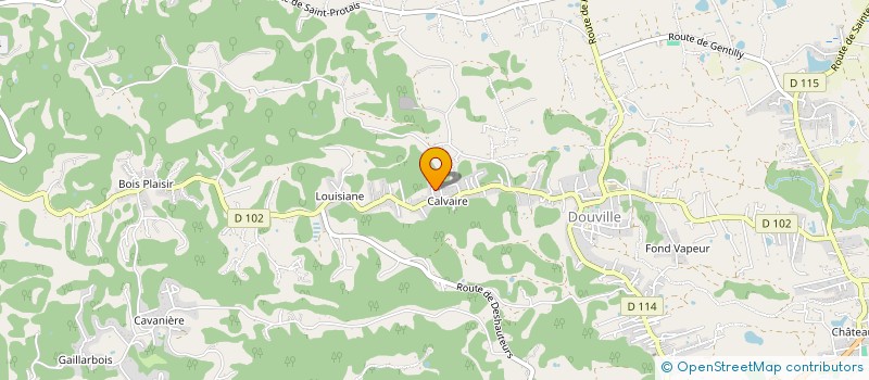 localisation de l'entreprise MONSIEUR JOEL SEJOR  SAINTE-ANNE