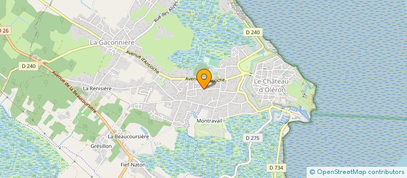 localisation de l'entreprise MONSIEUR JOEL SEQAL à LE CHATEAU-D'OLERON