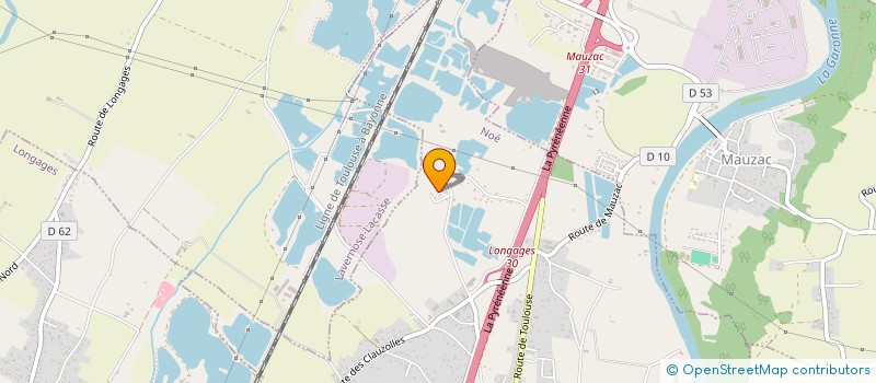 localisation de l'entreprise MONSIEUR JOEL SERINDAT  NOE