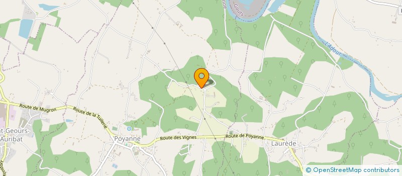 localisation de l'entreprise MONSIEUR JOEL SESCOSSE  POYANNE