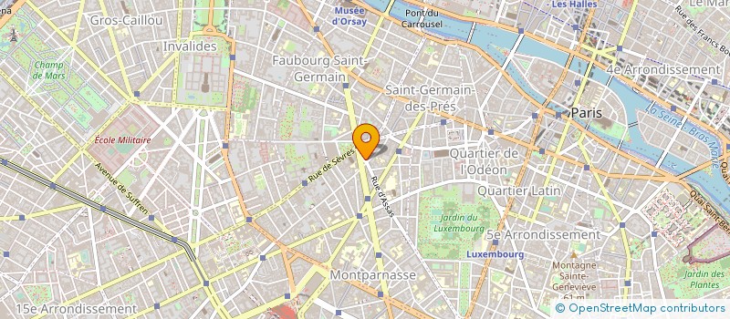 localisation de l'entreprise MONSIEUR JOEL SEYDOUX  PARIS