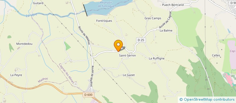 localisation de l'entreprise MONSIEUR JOEL SICILIA  CAGNAC-LES-MINES