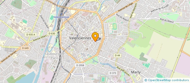 localisation de l'entreprise MONSIEUR JOEL SILVERT à VALENCIENNES