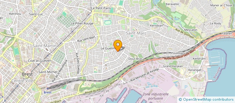 localisation de l'entreprise MONSIEUR JOEL SIMON à BREST