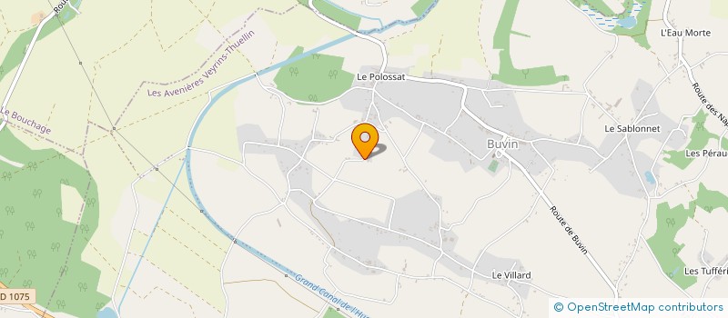 localisation de l'entreprise MONSIEUR JOEL SPADILIERO  LES AVENIERES VEYRINS-THUELLIN