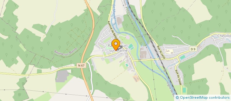 localisation de l'entreprise MONSIEUR JOEL SPINI à RACHECOURT-SUR-MARNE