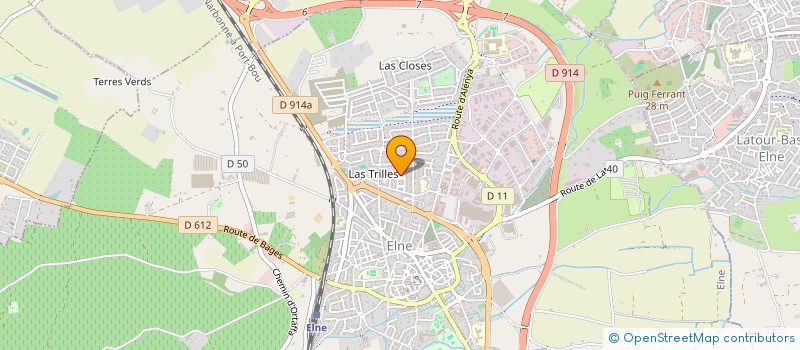 localisation de l'entreprise MONSIEUR JOEL SUMALLA  ELNE