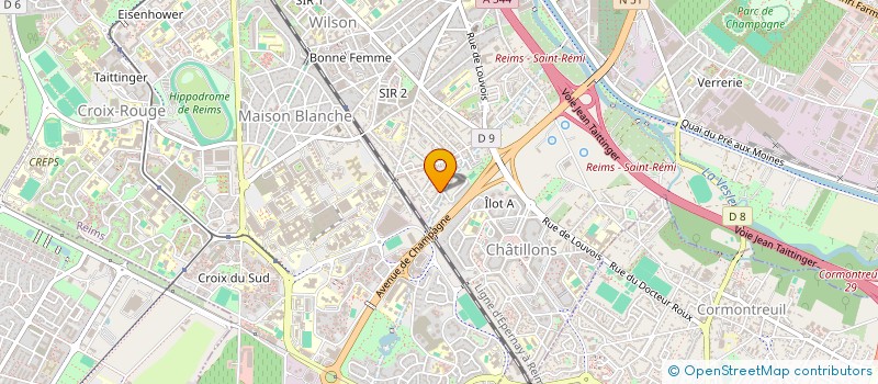 localisation de l'entreprise MONSIEUR JOEL TAMBOUR  REIMS