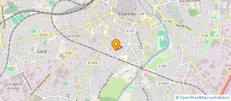 localisation de l'entreprise MONSIEUR JOEL TEIXEIRA à CHARTRES