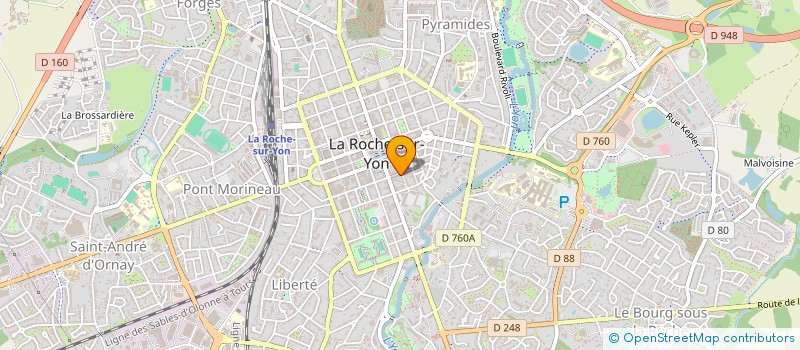 localisation de l'entreprise MONSIEUR JOEL TENAILLEAU à ROCHE SUR YON (LA)