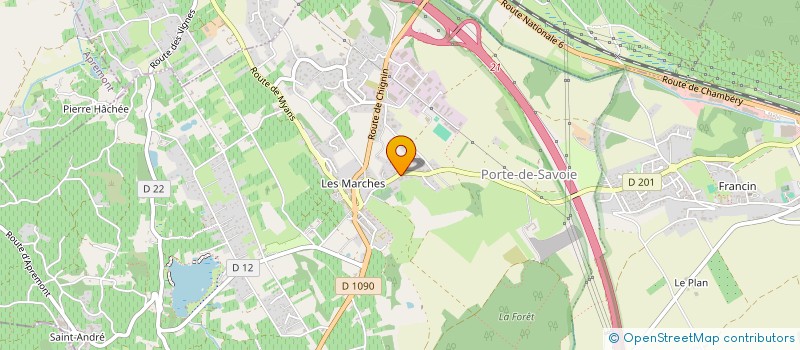 localisation de l'entreprise MONSIEUR JOEL TESO à PORTE-DE-SAVOIE