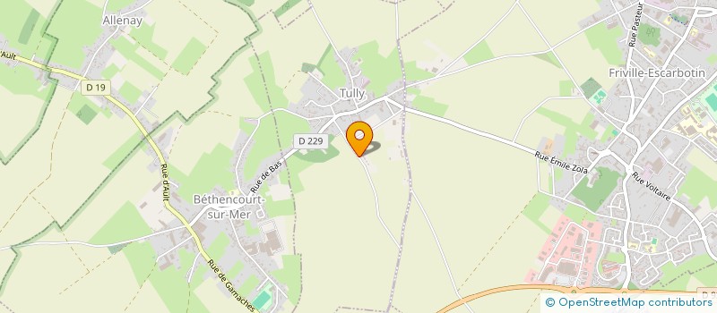 localisation de l'entreprise MONSIEUR JOEL TETARD  TULLY