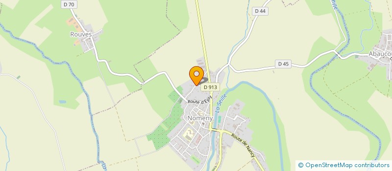 localisation de l'entreprise MONSIEUR JOEL THOMAS  NOMENY