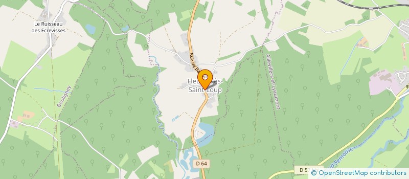 localisation de l'entreprise MONSIEUR JOEL THOUVENIN à FLEUREY-LES-SAINT-LOUP