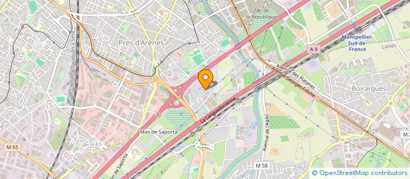 localisation de l'entreprise MONSIEUR JOEL TIA à LATTES