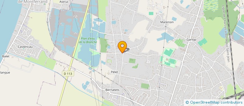 localisation de l'entreprise MONSIEUR JOEL TILLOI  AMBARES-ET-LAGRAVE