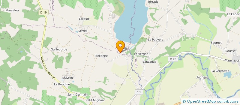 localisation de l'entreprise MONSIEUR JOEL TODESCO à SAVIGNAC-DE-DURAS