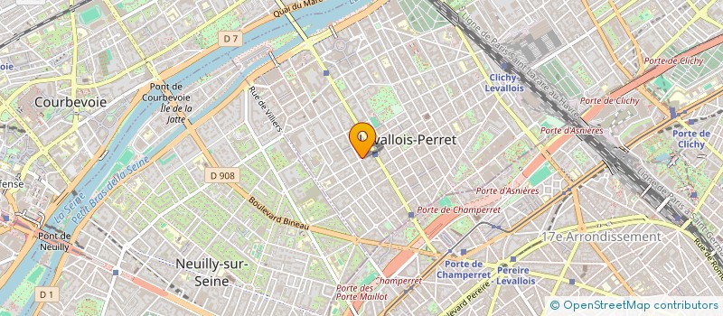 localisation de l'entreprise MONSIEUR JOEL TOMICKI à LEVALLOIS-PERRET