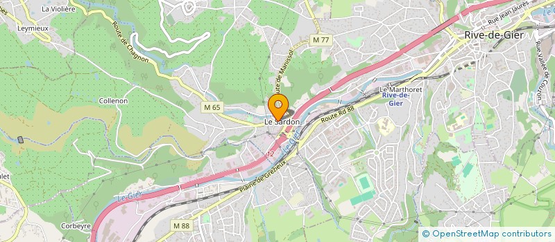 localisation de l'entreprise MONSIEUR JOEL TOURNEDOUET  GENILAC