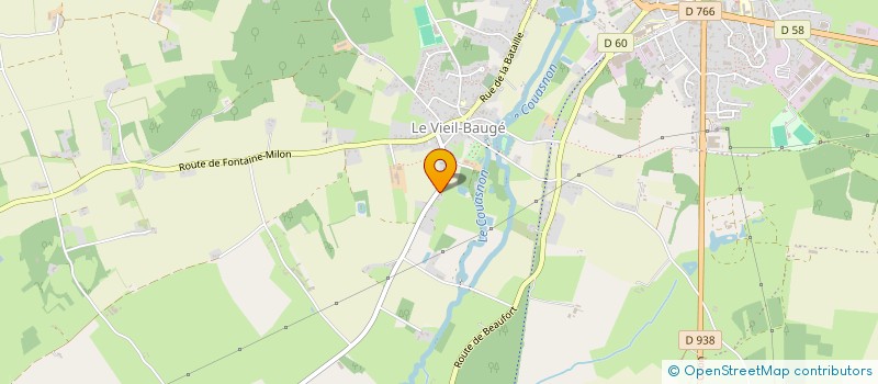 localisation de l'entreprise MONSIEUR JOEL TOURNEUX  BAUGE-EN-ANJOU