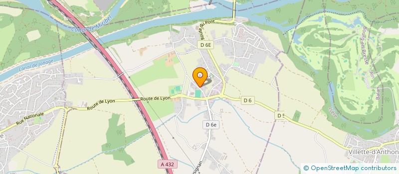 localisation de l'entreprise MONSIEUR JOEL TREBUCHON  JONS