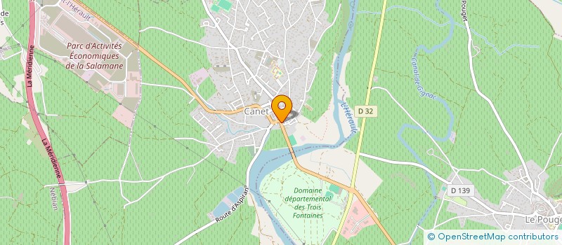 localisation de l'entreprise MONSIEUR JOEL TRINQUIER  CANET