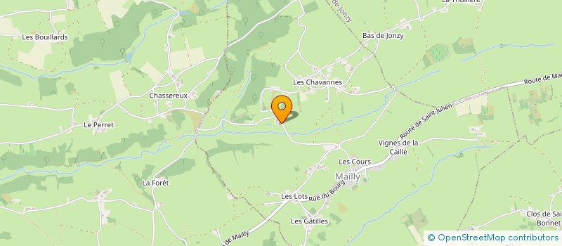 localisation de l'entreprise MONSIEUR JOEL TRONCY  CHENAY-LE-CHATEL