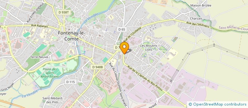 localisation de l'entreprise MONSIEUR JOEL TRULLA à FONTENAY LE COMTE