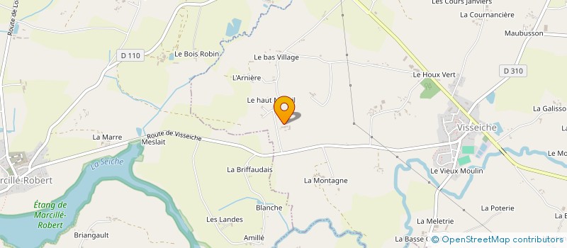 localisation de l'entreprise MONSIEUR JOEL TUAL  VISSEICHE