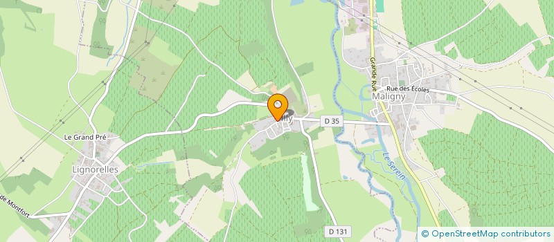 localisation de l'entreprise MONSIEUR JOEL TUPINIER  VILLY