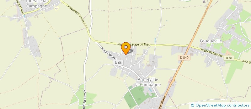 localisation de l'entreprise MONSIEUR JOEL TUVACHE  AMFREVILLE-SAINT-AMAND