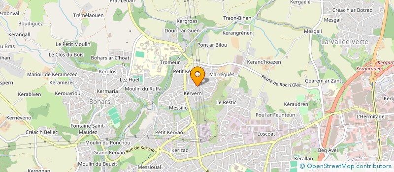 localisation de l'entreprise MONSIEUR JOEL UGUEN à BREST