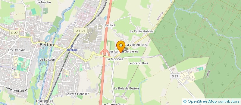 localisation de l'entreprise MONSIEUR JOEL UZUMEFUNE  BETTON