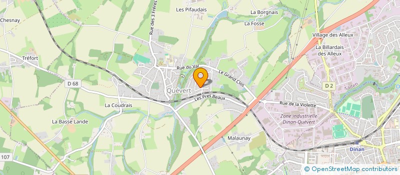 localisation de l'entreprise MONSIEUR JOEL VAN BEEN  QUEVERT