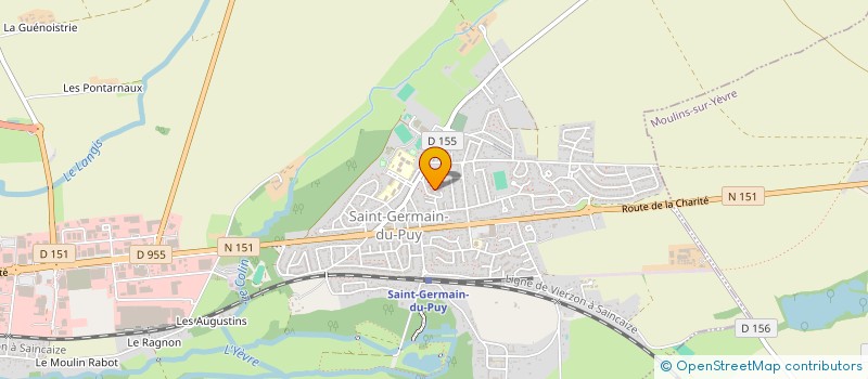localisation de l'entreprise MONSIEUR JOEL VAN HUFFEL à SAINT-GERMAIN-DU-PUY