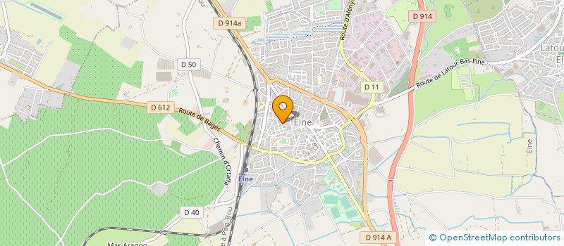 localisation de l'entreprise MONSIEUR JOEL VANHOUTTE  ELNE