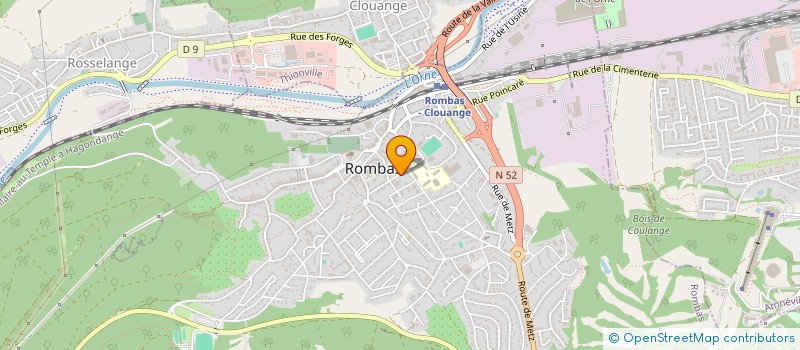 localisation de l'entreprise MONSIEUR JOEL VAPPIANI  ROMBAS