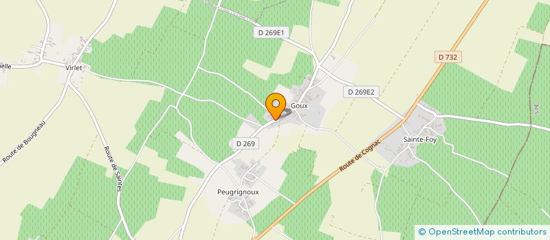 localisation de l'entreprise MONSIEUR JOEL VEGLIANTI  PERIGNAC