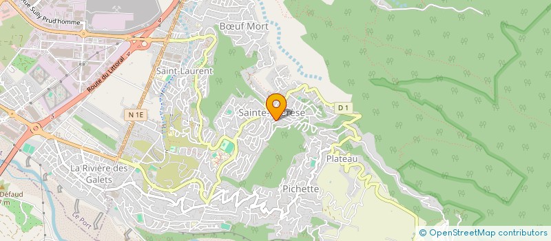 localisation de l'entreprise MONSIEUR JOEL VERBAR à LA POSSESSION