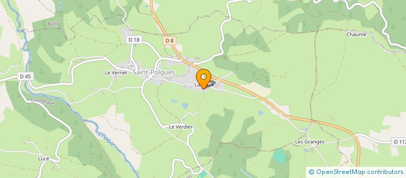 localisation de l'entreprise MONSIEUR JOEL VERNAY  BULLY