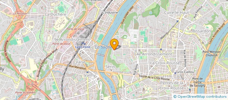 localisation de l'entreprise MONSIEUR JOEL VERON  LYON