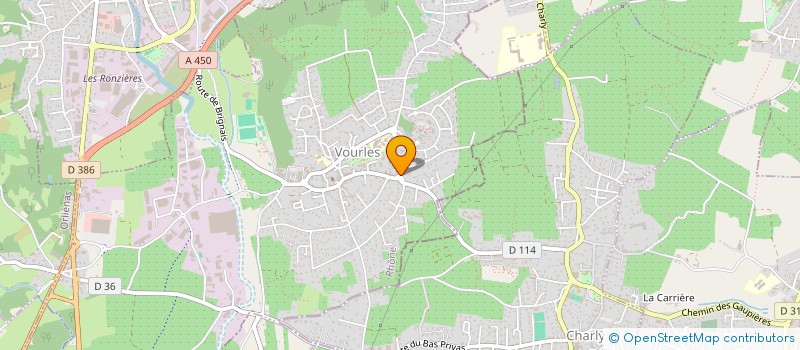 localisation de l'entreprise MONSIEUR JOEL VERVAET  VOURLES