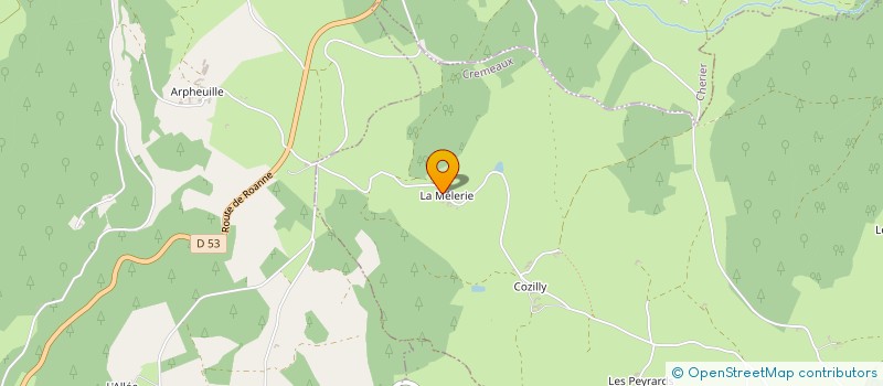 localisation de l'entreprise MONSIEUR JOEL VIAL  POMMIERS-EN-FOREZ