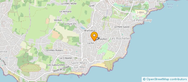 localisation de l'entreprise MONSIEUR JOEL VIBERT  SAINT-NAZAIRE