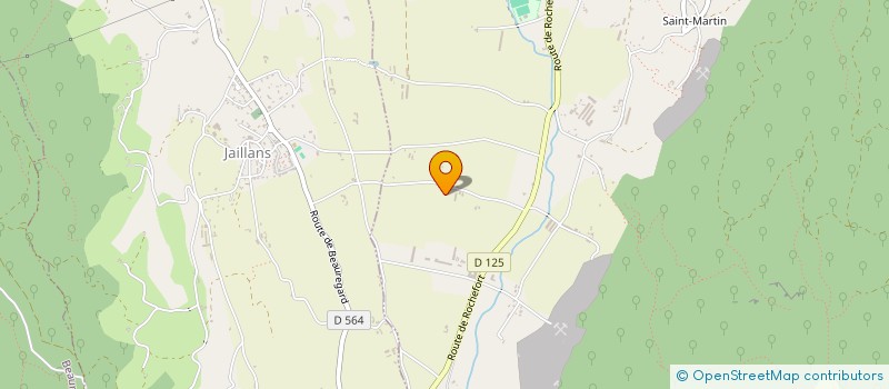 localisation de l'entreprise MONSIEUR JOEL VIGNON  EYMEUX